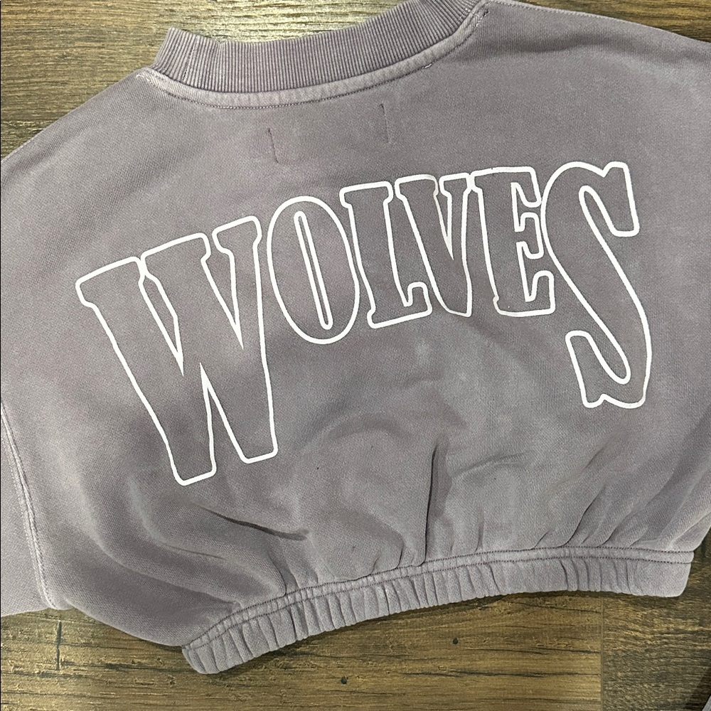 SHE 19 0F 500 DARC SPORT LS CROPPED CREWNECK SWEATSHIRT SIZE XS - Picture 6 of 7